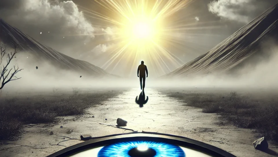 The blue eye or the eye of faith