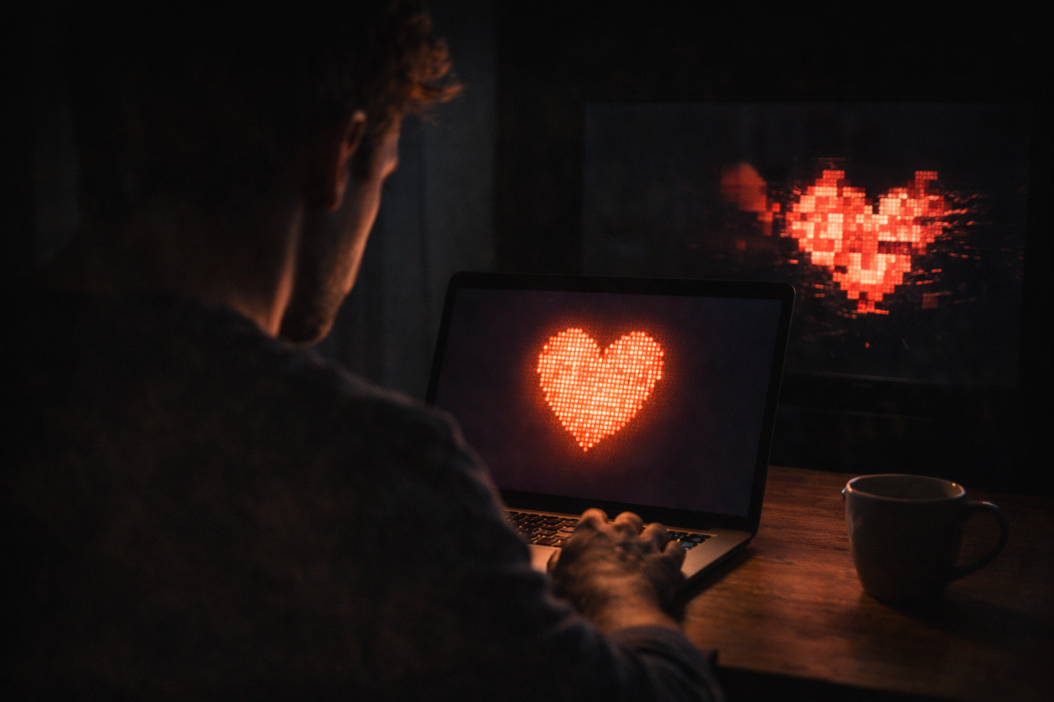 العلاقة مع “شبح الشاشات”: هل أنت ضحيّةُ لوهمٍ إلكتروني؟